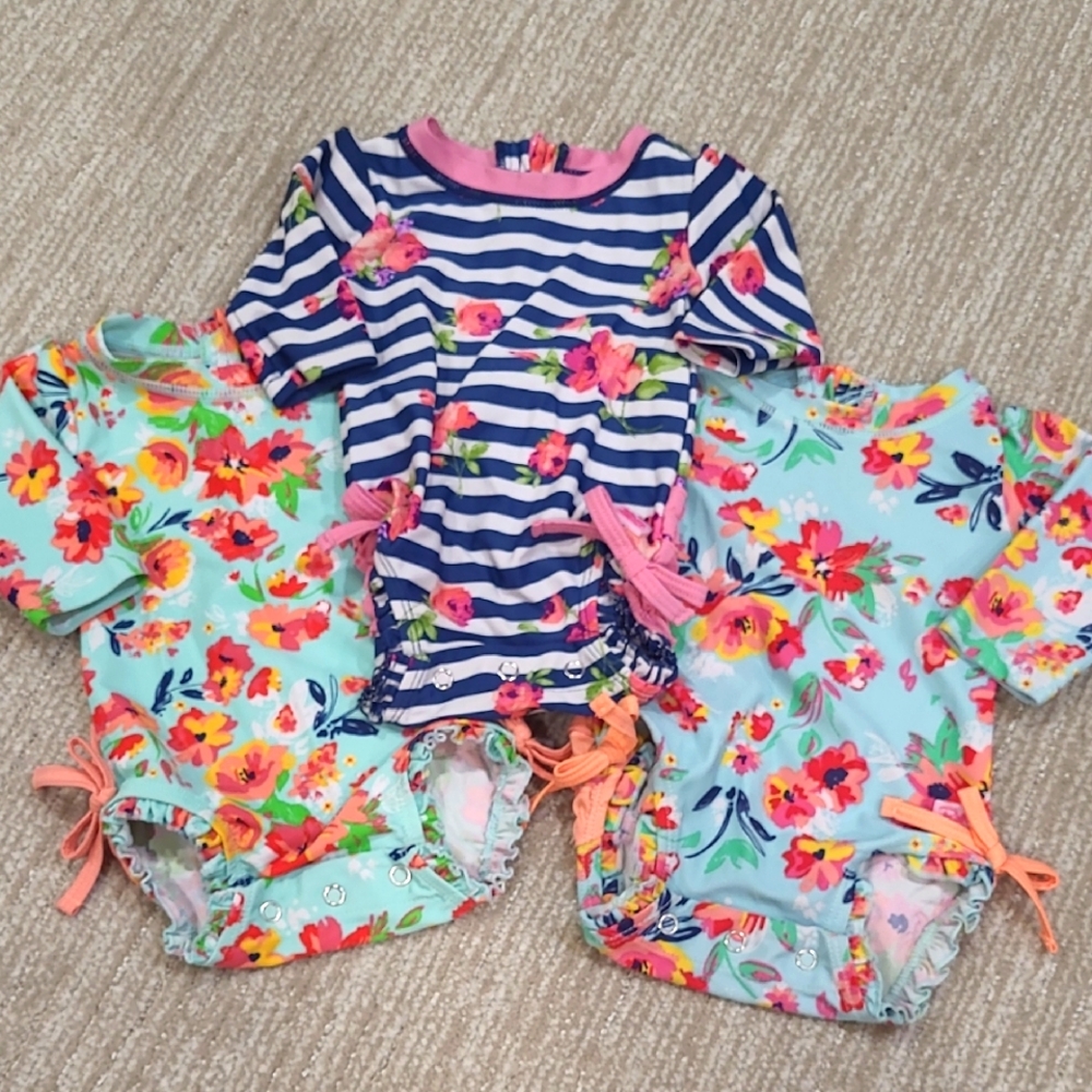 3 Ruffle Butts Swimsuits